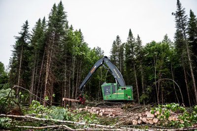 803MH John Deere harvesters