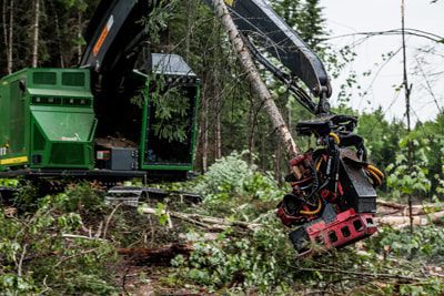803MH John Deere harvesters