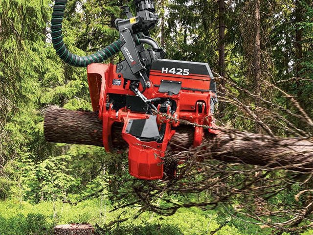 H425-harvesteripää – sivunäkymä